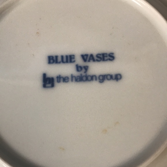Blue Vases by The Haldon Group Plates - Picture 8 of 10